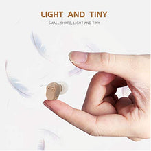Load image into Gallery viewer, Mini Sound Amplifier, Ear Sound Enhancer, Noise Reduction, Enhanced Speech, Feedback Cancellation, Suitable for Adults, Elderly, Children, Left and Right Ears (3-Year Warranty)
