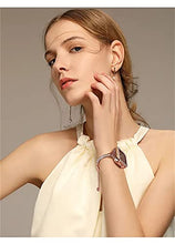 Load image into Gallery viewer, Secbolt Bling Bands Compatible with Apple Watch Band Series 7 41mm with Case, Women Dressy Metal Bracelet with Rhinestone Bumper for iWatch 7, Rose Gold
