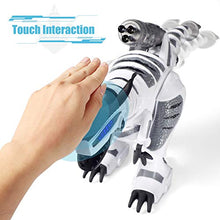 Load image into Gallery viewer, SGILE RC Dinosaur Robot Toy, Smart Programmable Interactive Walk Sing Dance for Kids Gift Present
