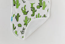Load image into Gallery viewer, Baby Bibs Large Burpy Cloth 4 Pack Gift Set Soft Absorbent Feeding Reflux Drool Teething Bibs, Adjustable Snap Buttons, Funny Designs for Boys &amp; Girls - Desert
