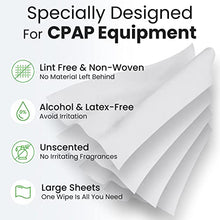 Load image into Gallery viewer, Care Touch CPAP Mask Cleaning Wipes - Unscented | 2 Packs of 70 Unscented Cleaning Wipes for CPAP Masks (140 Total) | Made in The USA
