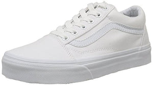 VANS Unisex Old Skool Skate Shoes, Comfortable and Durable Canvas Upper and Padded Tongue and Signature Vans Rubber Waffle Outsole