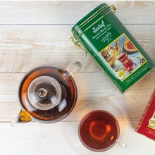 Load image into Gallery viewer, Sadaf Cardamom Tea Loose Leaf Tin 16 oz - Special Blend Cardamom Ceylon Black Tea - Product harvested in Sri Lanka
