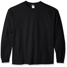 Load image into Gallery viewer, Gildan Men's Ultra Cotton Adult Long Sleeve T-Shirt, 2-Pack SafetyOrange-Irish Pack of 2 X-Large
