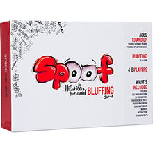 Load image into Gallery viewer, Spoof - Family Party Bluffing Board Game | Games for Adults &amp; Teens, Kids Ages 8-12 | Fun for Game Night | Gift Ideas
