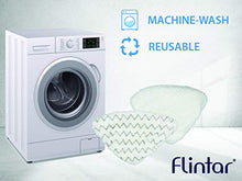 Load image into Gallery viewer, Flintar Replacement Steam Mop Pads, Compatible with Bissel Bissell PowerEdge and PowerForce Lift-Off Steam Mop 2078, 2165, 20781 Series Mop Pads Refill, 4-Pack (2 Soft + 2 Scrubby)

