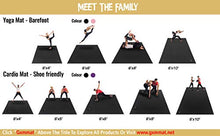 Load image into Gallery viewer, Gxmmat Large Yoga Mat 72"x 48"(6'x4') x 7mm for Pilates Stretching Home Gym Workout, Extra Thick Non Slip Anti-Tear Exercise Mat, Use Without Shoes
