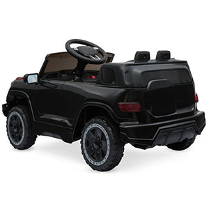 Best Choice Products Kids 6V Ride On Truck w/ Parent Remote Control, 3 Speeds, LED Lights, Black