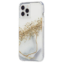 Load image into Gallery viewer, Case-Mate - Karat - Case for iPhone 12 and iPhone 12 Pro (5G) - Gold Foil Accents - 10 ft Drop Protection - 6.1 inch - Karat Marble
