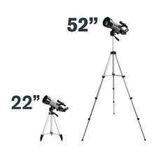 Load image into Gallery viewer, Celestron - 70mm Travel Scope DX - Portable Refractor Telescope - Fully-Coated Glass Optics - Ideal Telescope for Beginners - BONUS Astronomy Software Package - Digiscoping Smartphone Adapter
