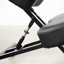 Load image into Gallery viewer, DRAGONN (by VIVO) Ergonomic Kneeling Chair, Adjustable Stool for Home and Office - Improve Your Posture with an Angled Seat - Thick Comfortable Cushions, Black (DN-CH-K01B)
