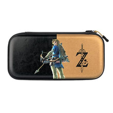 Load image into Gallery viewer, PDP Gaming Officially Licensed Switch Pull-N-Go Travel Case - Zelda Breath of the WIld - Semi-Hardshell Protection - Protective PU Leather - Holds 14 Games - Works with Switch OLED &amp; Lite
