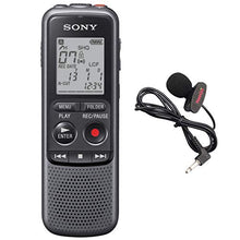 Load image into Gallery viewer, Sony Digital Voice Recorder ICD-PX Series, with Built-in Mic and USB, 4GB Memory, Noise Cut for Noise-Free Recordings, Includes A NeeGo Lavalier Lapel Mic
