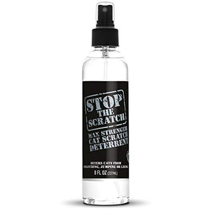 Emmy's Best Stop The Scratch Cat Deterrent Spray for Kittens and Cats - Non-Toxic, Safe for Plants, Furniture, Floors and More with Rosemary Oil and Lemongrass