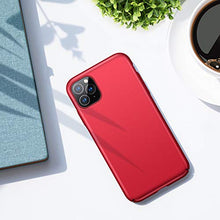 Load image into Gallery viewer, TORRAS Slim Fit iPhone 11 Pro Max Case, Ultra Thin Lightweight Silky Smooth Touch Matte Finish Grip Hard Plastic Minimalist Case for iPhone 11 Pro Max 2019, Red
