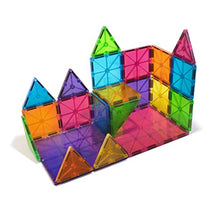 Load image into Gallery viewer, Magna-Tiles 32-Piece Clear Colors Set, The Original Magnetic Building Tiles For Creative Open-Ended Play, Educational Toys For Children Ages 3 Years +
