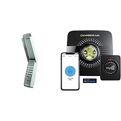 Chamberlain/LiftMaster/Craftsman 940EV-P2 Garage Door Opener Keyless Entry Keypad, Security +2.0 Com with myQ Smart Garage Door Opener Chamberlain MYQ-G0301