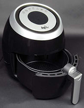 Load image into Gallery viewer, Total Chef TCAF03 7-in-1 Electric Air Fryer, 3.6 L / 3.8 Quarts, Digital Touchscreen, Adjustable Temperature and Timer, 1500 Watts, Silver, Healthy, Medium, Black/Gray
