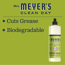 Load image into Gallery viewer, Mrs. Meyer's Clean Day Dishwashing Liquid Dish Soap, Cruelty Free Formula, Lemon Verbena Scent, 16 oz - Pack of 3
