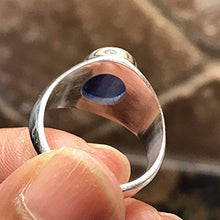 Load image into Gallery viewer, Natural Royal Blue Kyanite 925 Solid Sterling Silver Unisex Ring Size 7.75
