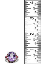 Load image into Gallery viewer, YoTreasure 9.91 Cts. Pink Amethyst Solid 925 Sterling Silver Cluster Ring
