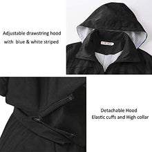 Load image into Gallery viewer, Women&#39;s Waterproof Raincoats Outdoor Lightweight Hooded Rain Jacket Windbreaker Trench Coats
