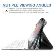 Load image into Gallery viewer, Wineecy Galaxy Tab S6 Lite 2020 Keyboard Case 10.4 [Backlit,SM-P610,SM-P615], 7 Color Light Detachable Wireless Keyboard with PU Folio Stand Cover for Samsung Galaxy Tab S6 Lite 10.4 Inch 2020, Gray
