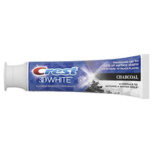 Load image into Gallery viewer, Crest 3D White, Charcoal Whitening Toothpaste, 4.1 oz, 3 Count
