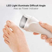 Load image into Gallery viewer, Electric Feet Callus Removers Rechargeable,Portable Electronic Foot File Pedicure Tools, Electric Callus Remover Kit,Professional Pedi Feet Care for Dead,Hard Cracked Dry Skin Ideal Gift
