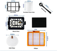 Load image into Gallery viewer, JoyBros Replacement Parts for Shark AI AV2501S AV2501AE RV2502AE RV2520AOUS AV2510AOUS AV2511AE RV2610WA RV2610WD Accessories Kit with Main Roller Brush Filters Foam/Primary Filter Sweep Side Brushes
