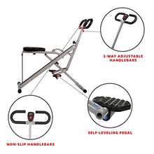 Load image into Gallery viewer, Sunny Health &amp; Fitness Squat Assist Row-N-Ride Trainer for Glutes Workout with Training Video
