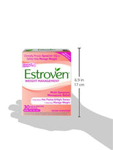 Load image into Gallery viewer, Estroven Weight Management for Menopause Relief, Helps Reduce Hot Flashes and Night Sweats, Helps Manage Weight, 30 Count
