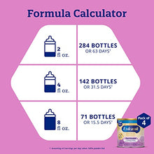Load image into Gallery viewer, Enfamil Gentlease Baby Formula, Reduces Fussiness, Crying, Gas and Spit-up in 24 hours, DHA &amp; Choline to support Brain development, Powder Can, 19.9 Oz, Pack of 4 (Total 79.6 Oz)
