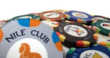 Load image into Gallery viewer, Brybelly Nile Club Casino Grade Ceramic 10-Gram Poker Chip – Pack of 50 ($1000)

