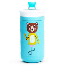 Load image into Gallery viewer, Munchkin Twisty Mix &amp; Match Animals Bite Proof Sippy Cup, 9 Oz, Blue
