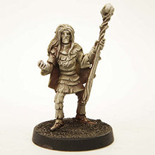 Load image into Gallery viewer, Stonehaven Elf Wizard Miniature Figure (for 28mm Scale Table Top War Games) - Made in USA
