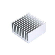 Load image into Gallery viewer, 4Pcs 40mm Gpu Heatsink Kit 40 x 40 x 20mm /1.57 x 1.57 x 0.79 inch Aluminum Peltier Cooler Heat Sinks Small Cooling Fin for 3D Printers, TEC1-12706 Thermoelectric Cooler, Chipset CPU LED Power A
