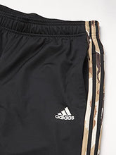 Load image into Gallery viewer, adidas Men's Standard Warm-up Tricot Tapered Camo Track Pant, Black, Medium

