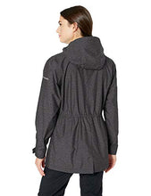 Load image into Gallery viewer, Columbia Women&#39;s Norwalk Mountain Jacket, Waterproof &amp; Breathable, Black Heather, X-Large
