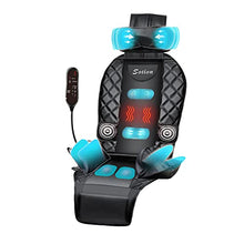 Load image into Gallery viewer, Sotion Back Massager with Air Compress &amp; Heat, Vibrating Massage Chair Pad for Home or Office Use ,Height Adjustable Massage Seat Helps Relieve Stress and Fatigue for Neck, Back, Waist and Hips
