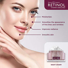 Load image into Gallery viewer, Retinol Night Cream – The Original Anti-Aging Retinol For Younger Looking Skin – Luxurious Restorative Moisturizer Works While You Sleep to Reduce Fine Lines And Other Signs of Aging
