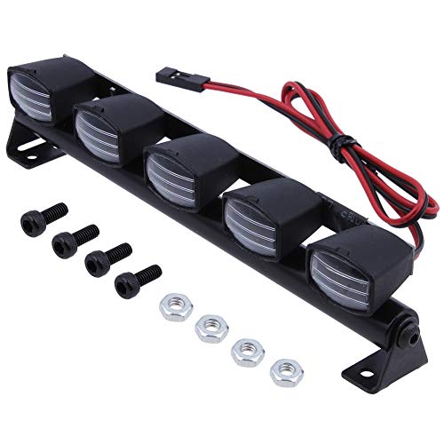 Load image into Gallery viewer, Hobbypark RC Car Light Bar Kit 5 LEDs Body Shell Roof Lights for 1/10 RC Crawler Car Truck Accessories