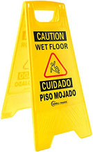Load image into Gallery viewer, Simpli-Magic Wet Floor Caution Signs, Premium, Yellow, 3 Pack
