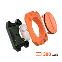 Load image into Gallery viewer, moofit Cadence Sensor Bluetooth/ANT+ IP67 Waterproof Wireless RPM Cycling Spin Bike Cadence Sensor for Wahoo/Zwift/OpenRider/Endomondo/TacX/TrainerRoad (MooFit app Unavailable)
