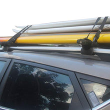 Load image into Gallery viewer, OCEANBROAD Roof Rack CargoTie Down Strap 1.5 Inch 12.5 Feet 2 Pieces Pack for Surfboard SUP Board Kayak Canoe
