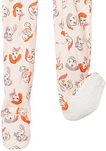 Load image into Gallery viewer, Amazon Essentials Girls' Baby Disney Star Wars Marvel Frozen Princess Footed Sleepers, 2-Pack Ultimate Princess, 4T
