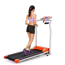 Load image into Gallery viewer, OppsDecor Folding Treadmill Electric Motorized Power Fitness Running Machine for Home &amp; Gym(US Stock) (Orange)
