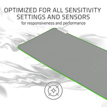 Load image into Gallery viewer, Razer Goliathus Extended Chroma Gaming Mouse Pad: Customizable Chroma RGB Lighting - Soft, Cloth Material - Balanced Control &amp; Speed - Non-Slip Rubber Base - Mercury White
