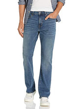 Load image into Gallery viewer, Amazon Essentials Men's Straight-Fit Stretch Bootcut Jean, Medium Vintage, 32W x 34L
