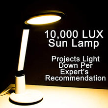 Load image into Gallery viewer, Theralite Halo Light Therapy Lamp Sunlight Lamp - UV Free 10,000 LUX Sun Lamp Therapy Light - Boost Your Spirits and Energy with A Mood Light, Works For Sunlight Deprivation and Boosting Energy
